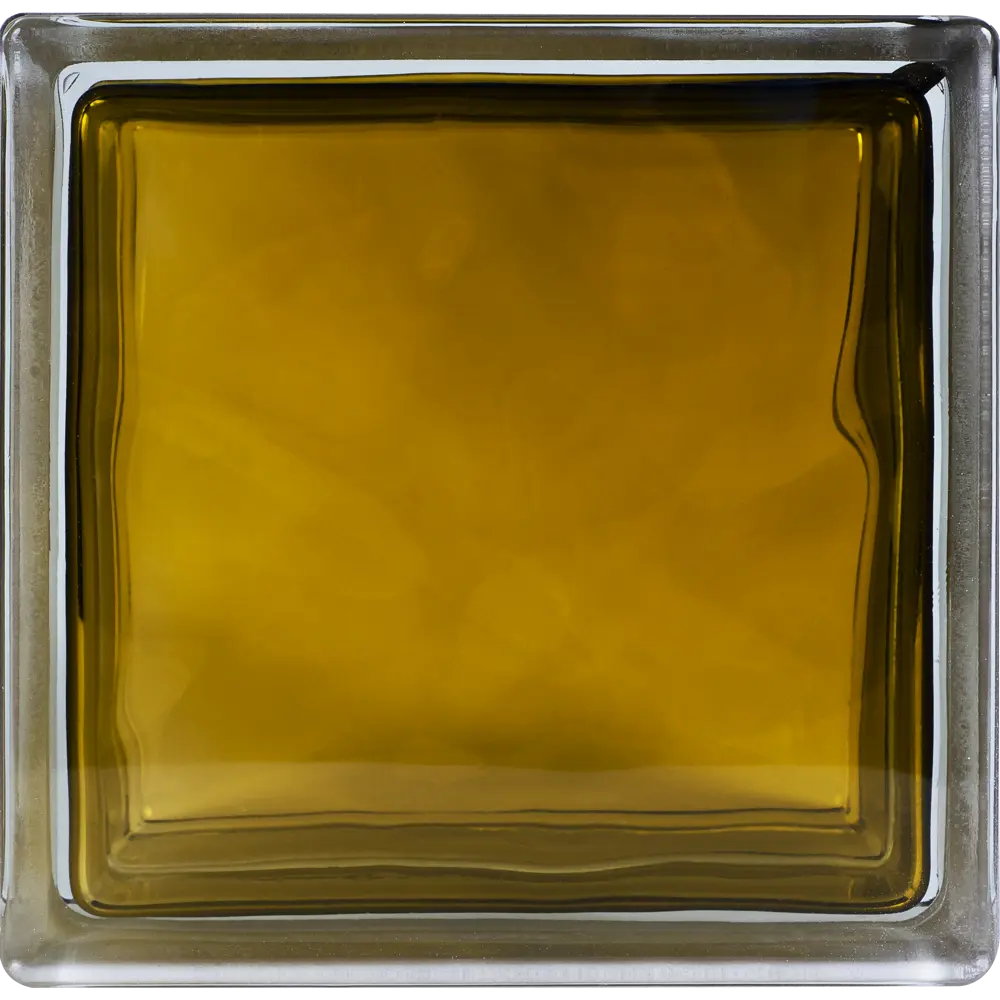 Стеклоблок Богема Волна цвет ярко-бронзовый VITRABLOCK STLM-2000373 - Вид №2