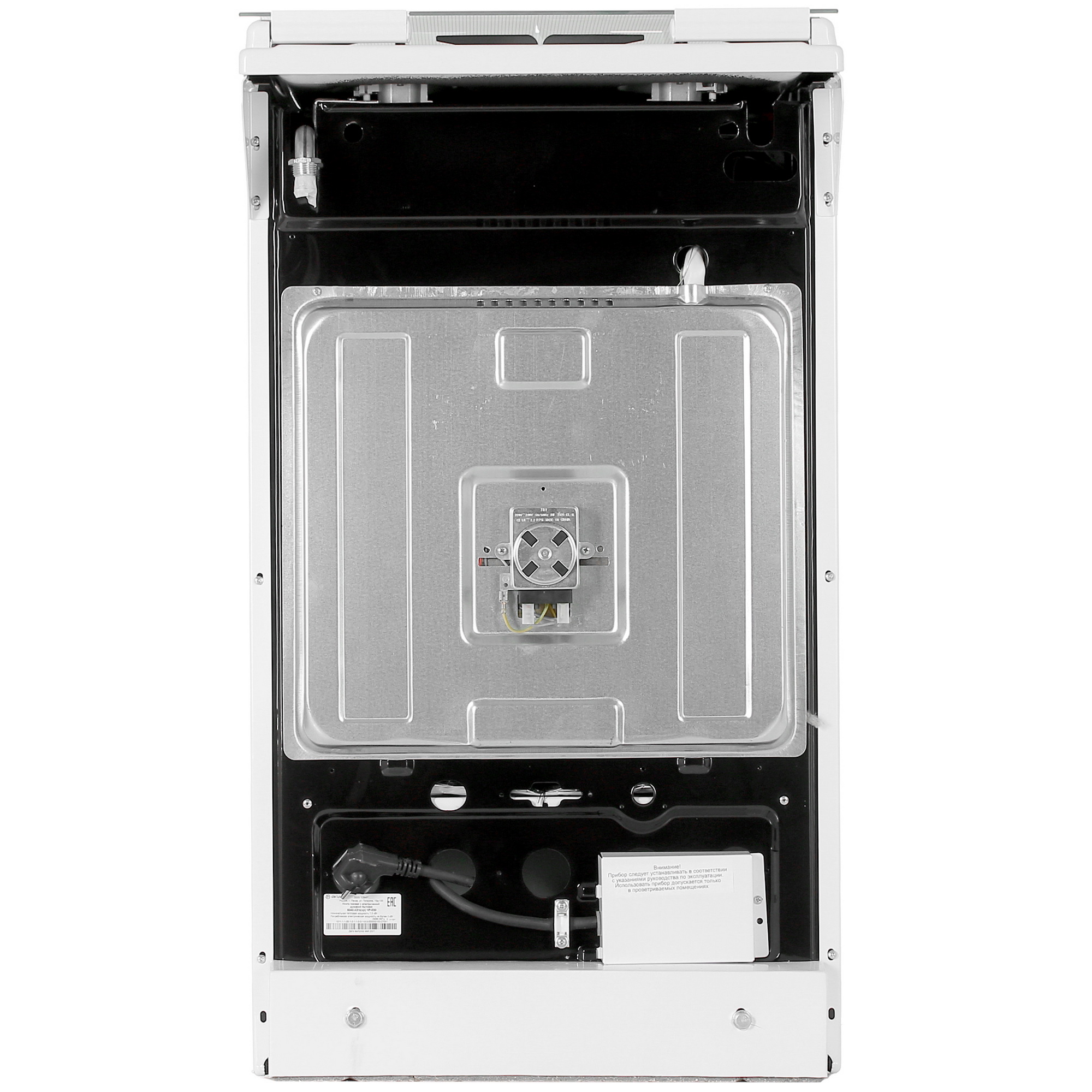 4813180 Комбинированная плита De Luxe 5040.42гэ (кр) ЧР-030 белый STDN-0105515 - Вид №8