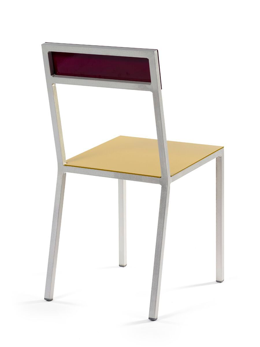Алюминиевый стул с открытой спинкой valerie_objects ALU CHAIR ARCH-00088703 - Вид №41