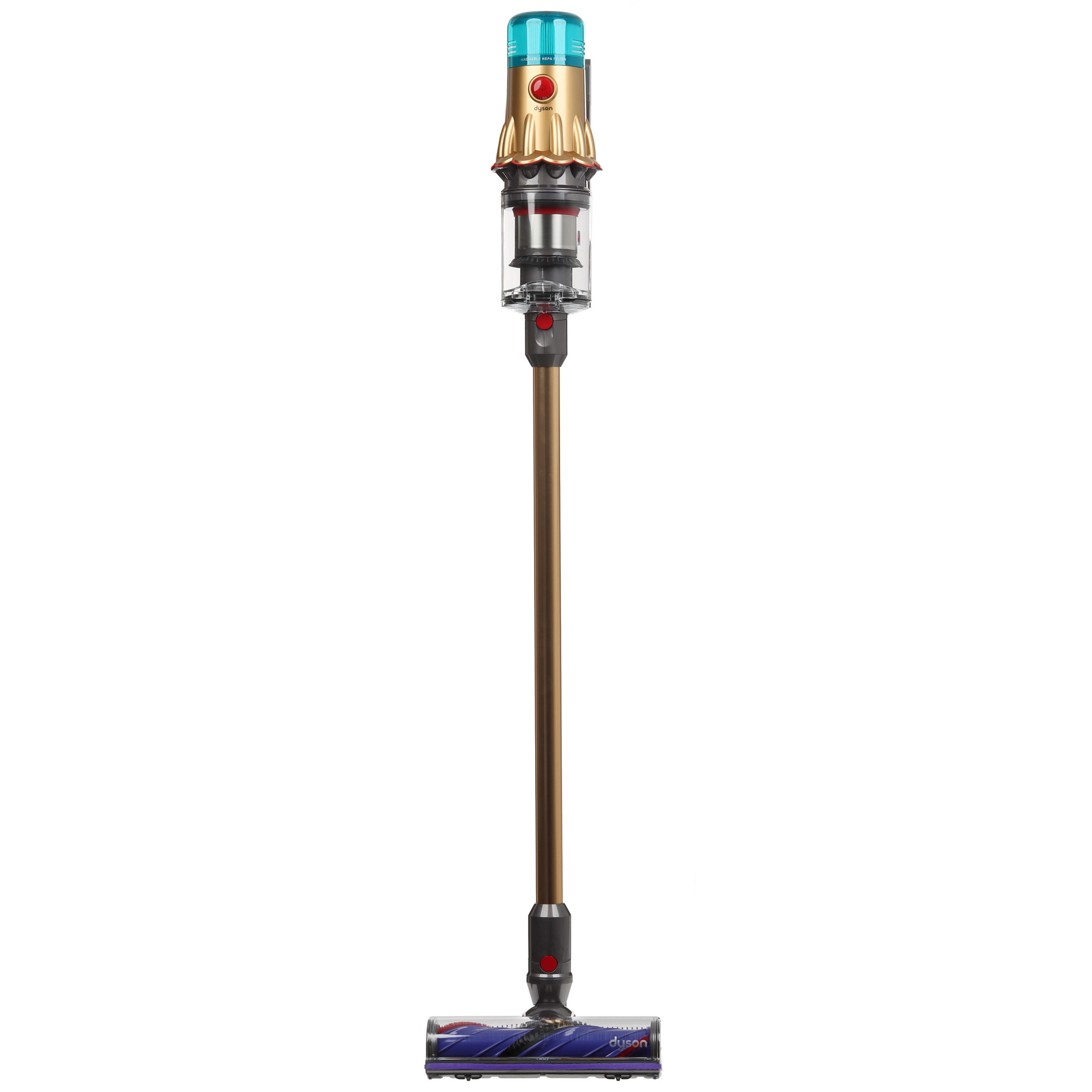 5470956 Пылесос  вертикальный  Dyson V12 Detect Slim Absolute  желтый STDN-0005432 - Вид №2