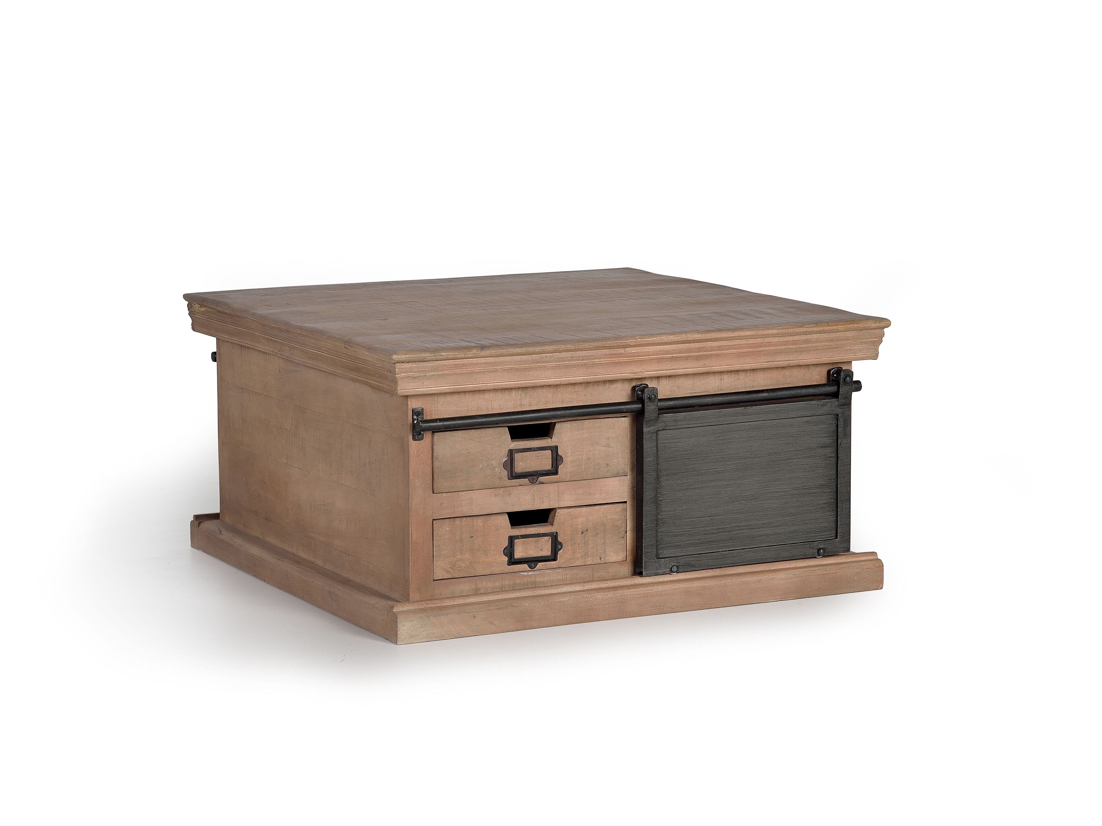 Квадратный журнальный столик из манго Giner y Colomer Industrial ARCH-00026543 - Вид №1