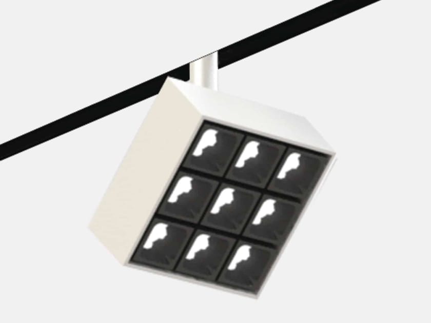 Металлический светодиодный прожектор Lucifero's LEVA QUADRA Q9 MINI TRACK ARCH-00012036