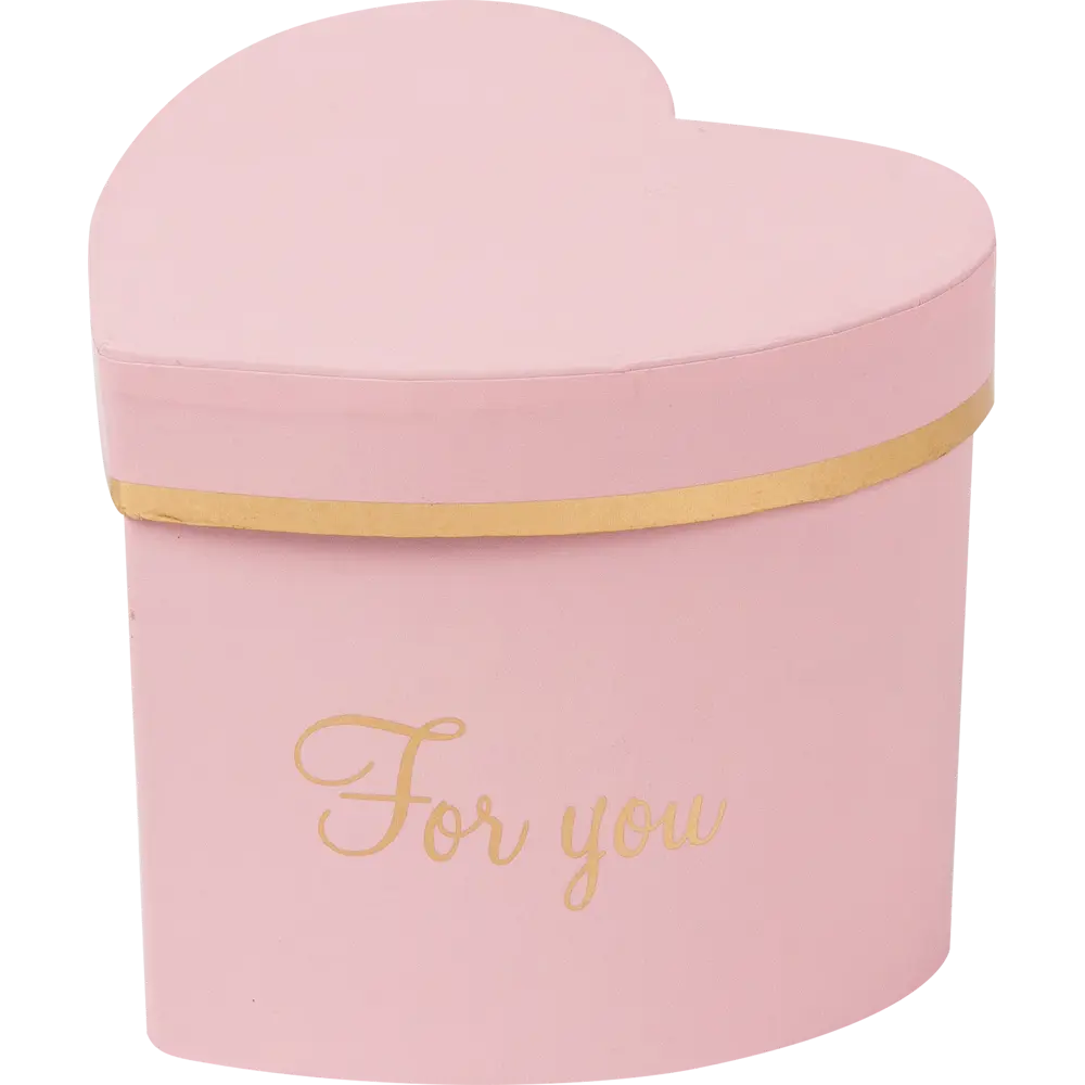 Коробка для цветов Симфония Сердце 9.5x8 см STLM-2041692