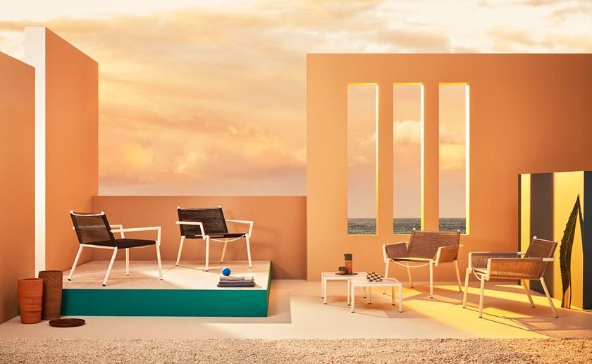 Terraforma Садовый стол квадратный из hpl Eleven Eltacf55/1 – eltacf55/2 - Вид №1