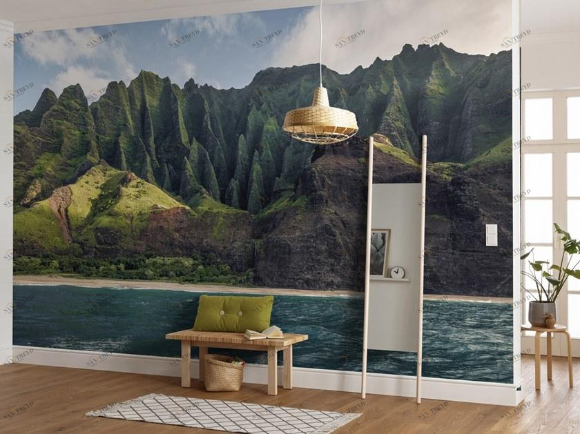 Komar Флизелиновые обои с пейзажами Wanderlust Shx8-123