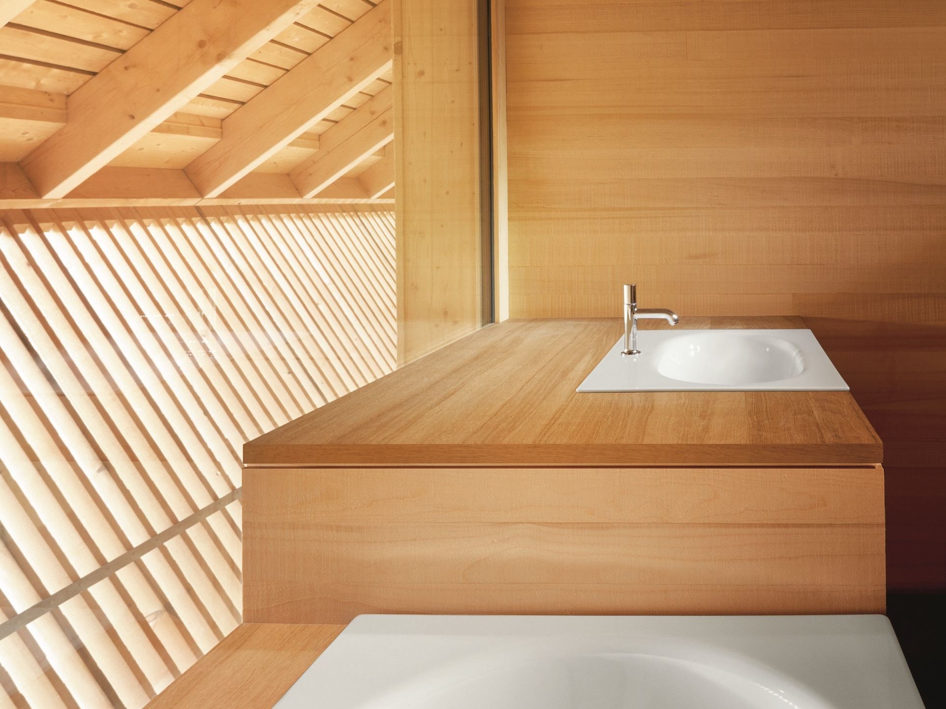 Прямоугольный надземный встраиваемый умывальник Bette BetteComodo ARCH-00013081 - Вид №1