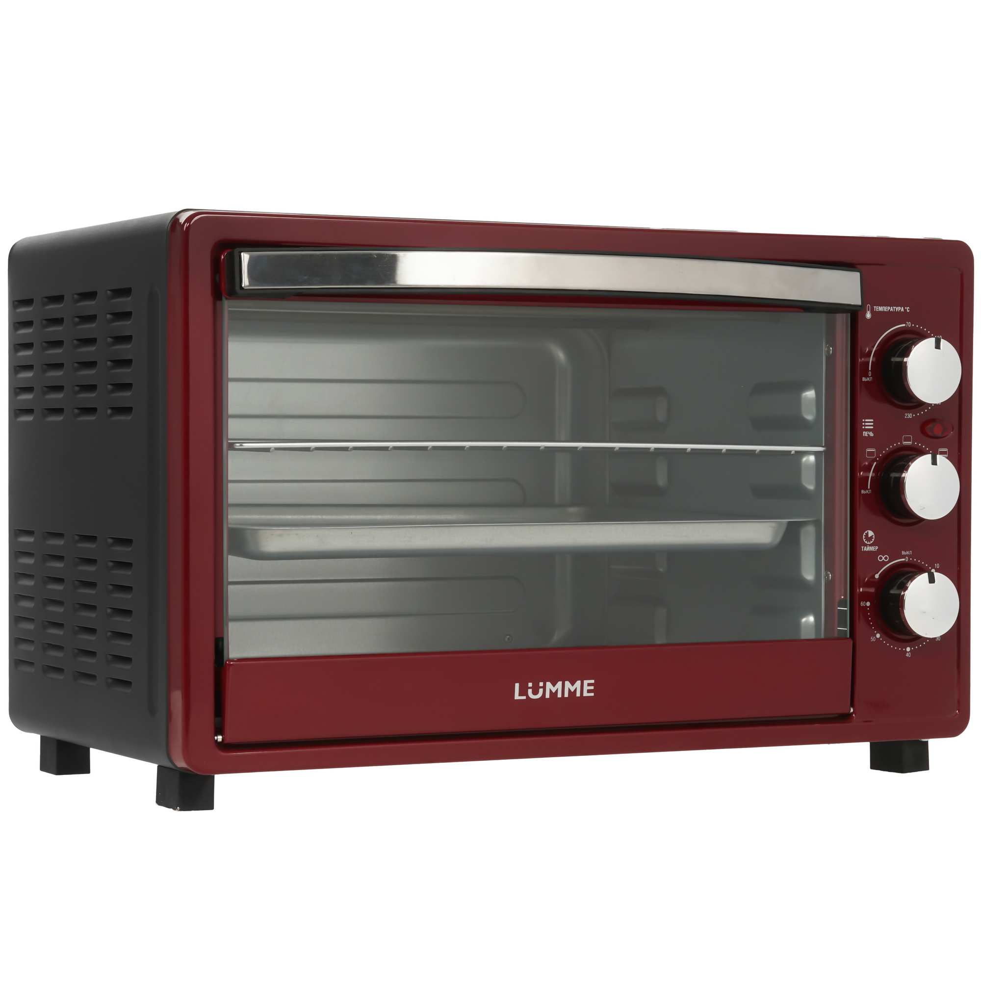 9226455 Мини-печь LUMME LU-EO1712A бордовый STDN-0094596 - Вид №1