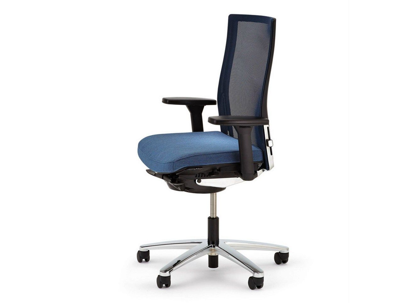 Офисное кресло с колесами и подлокотниками с 5 спицами König Neurath Okay II ARCH-00009520