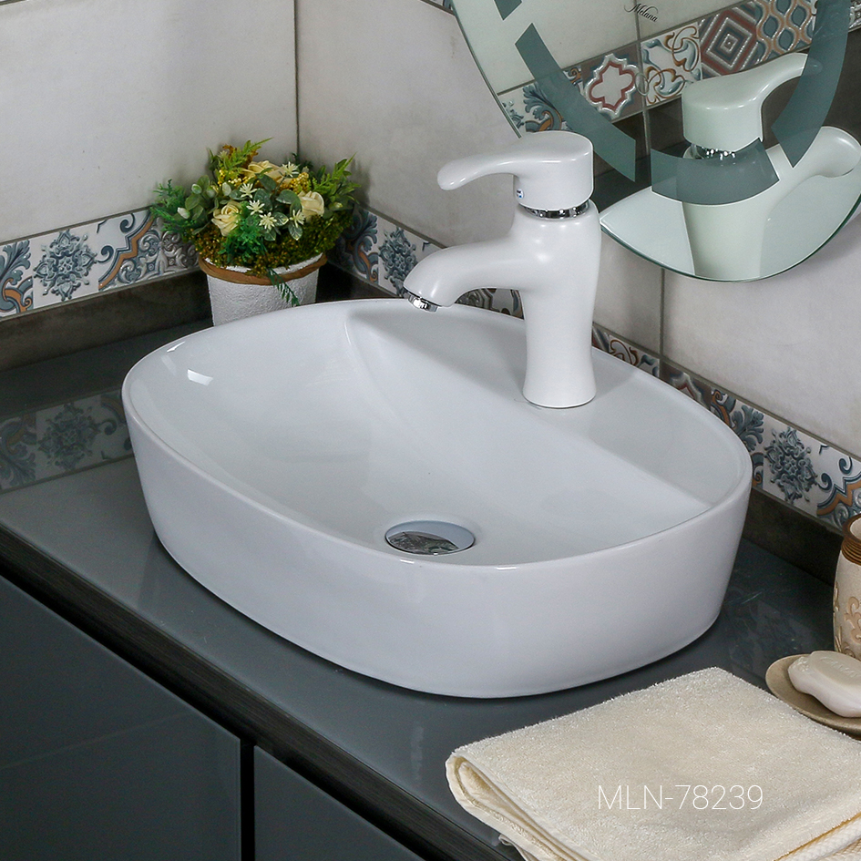 Накладная раковина melana mln-78239 78239-805