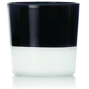 Стакан для воды Light Colore Black&White черный с белым дном 300 мл