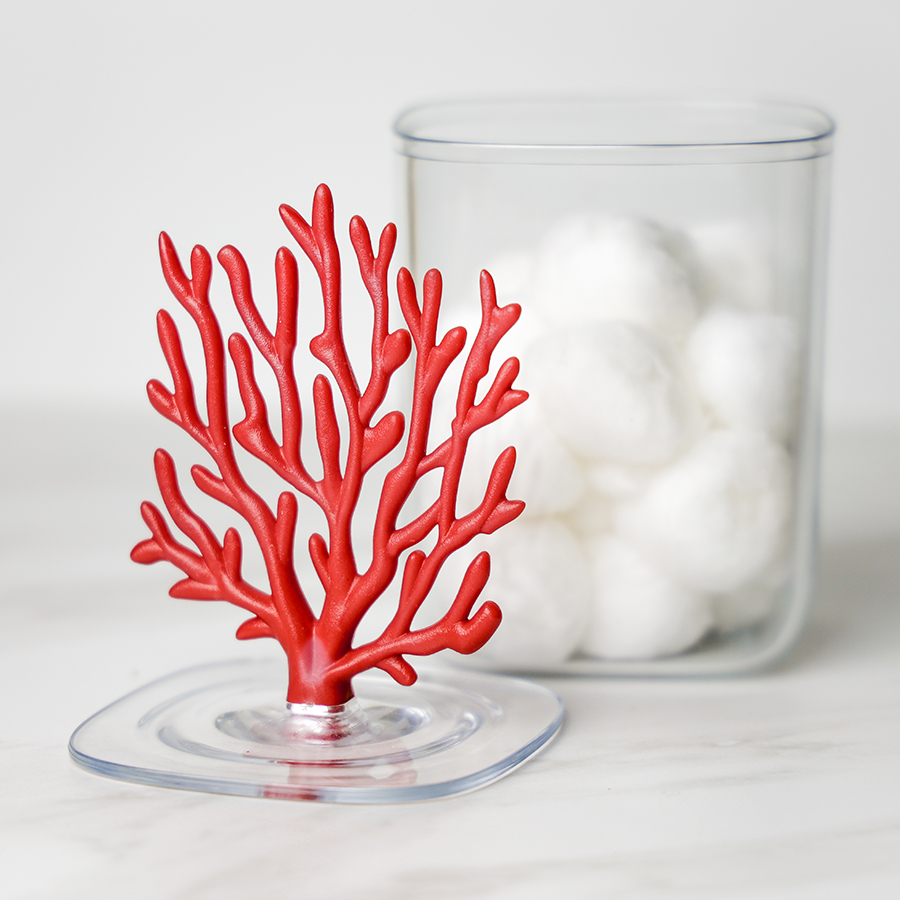 QL10336-CL-RD Органайзер coral красный Qualy  - Вид №3