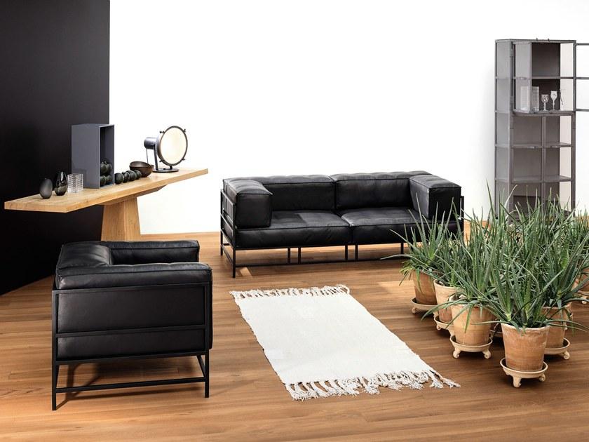 brühl 2-местный кожаный диван-основа для санок Easy pieces sun-id-1370188 - Вид №3