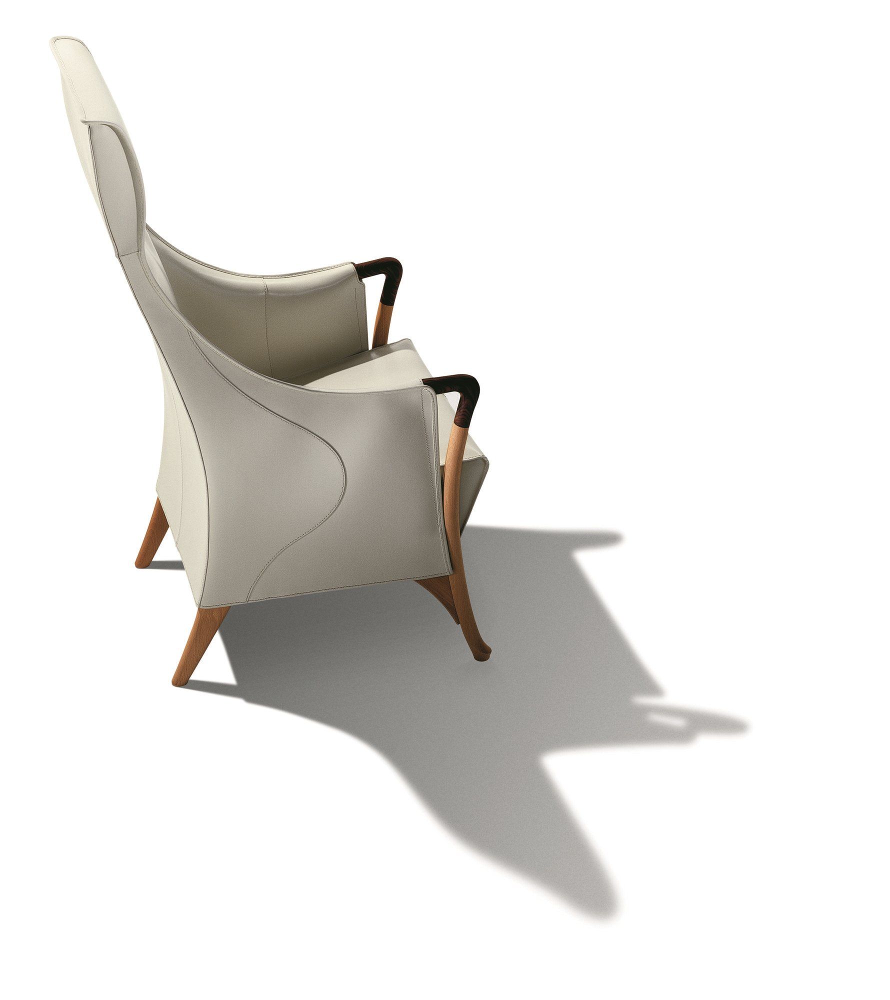 Кожаное кресло с высокой спинкой Giorgetti проекты ARCH-00035561 - Вид №1