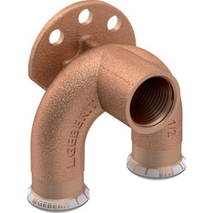 63464 Двойной установочный угольник Geberit Mapress из меди 90° Geberit