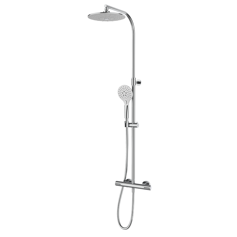 44435440TL PREMIUM GRB Сухой душ термостатический с колонкой Хром GRB MIXERS 