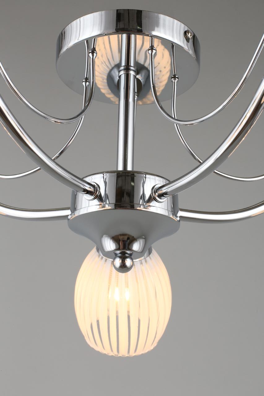 Потолочная люстра Omnilux Calasetta OML-65607-05 OMNILUX CALASETTA 328307 Белый;хром  - Вид №1