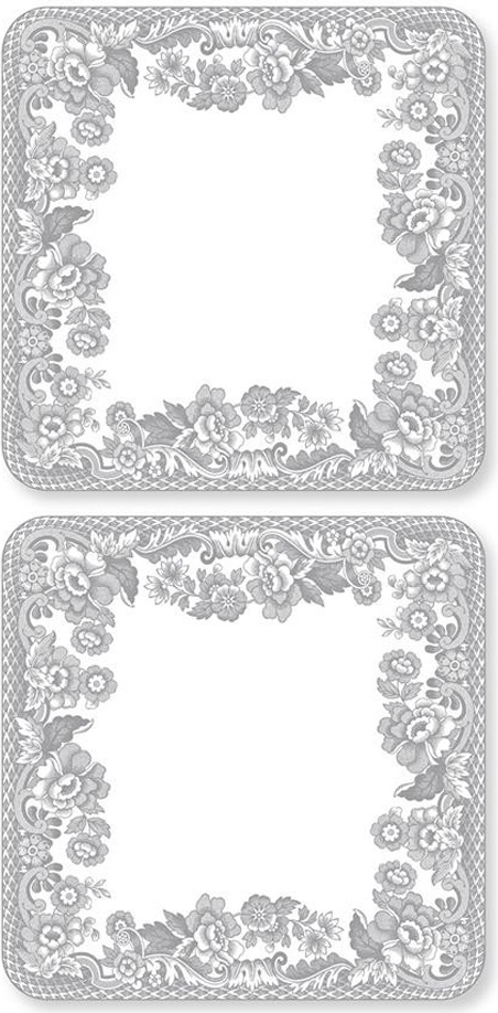 10579809 Pimpernel Набор подставок под горячее Pimpernel "Деламери, сельские мотивы" 10,5х10,5см, 6шт Пробка 