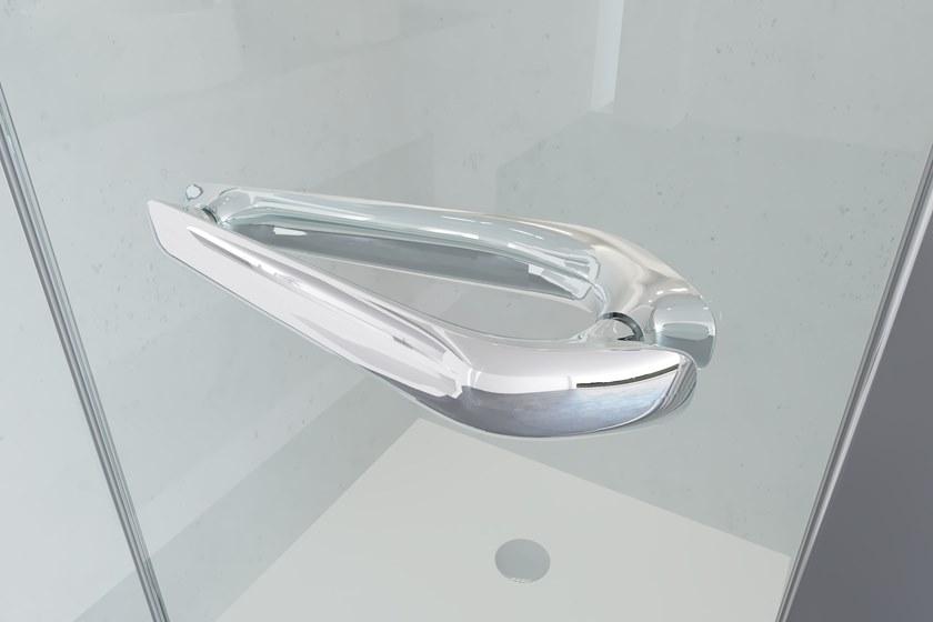 Flair Showers Складная стеклянная дверь для душа Oro Orobf90sc - Вид №3