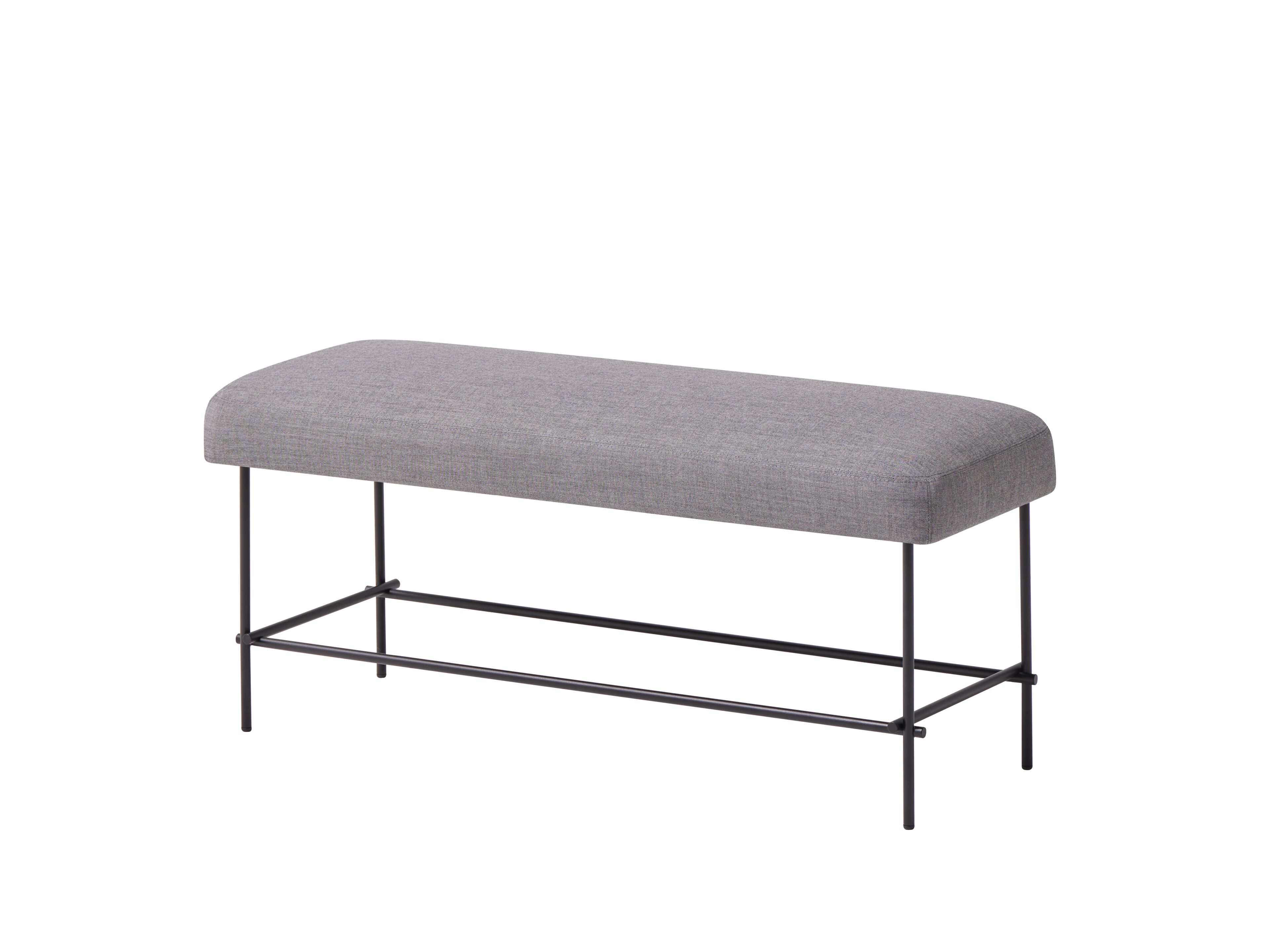 Мягкая скамейка из ткани и металла INCLASS Nuc ARCH-00047608