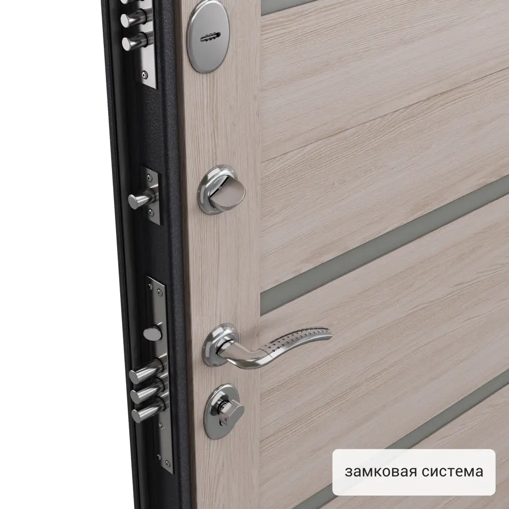 Дверь входная металлическая Страйд, 860 мм, правая, цвет дукато бора TOREX STLM-2081104 - Вид №2