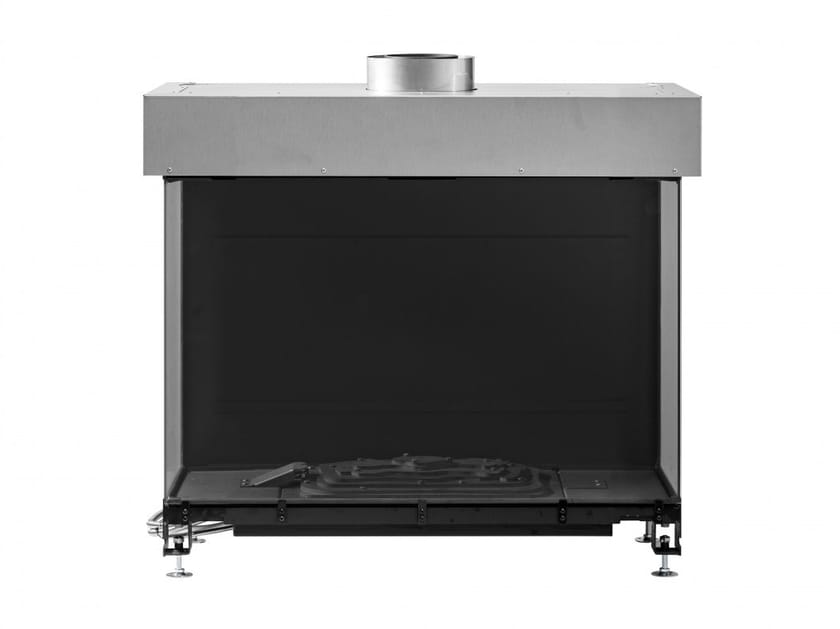 Газовый тройной фасадный камин Metalfire ARCH-00092073