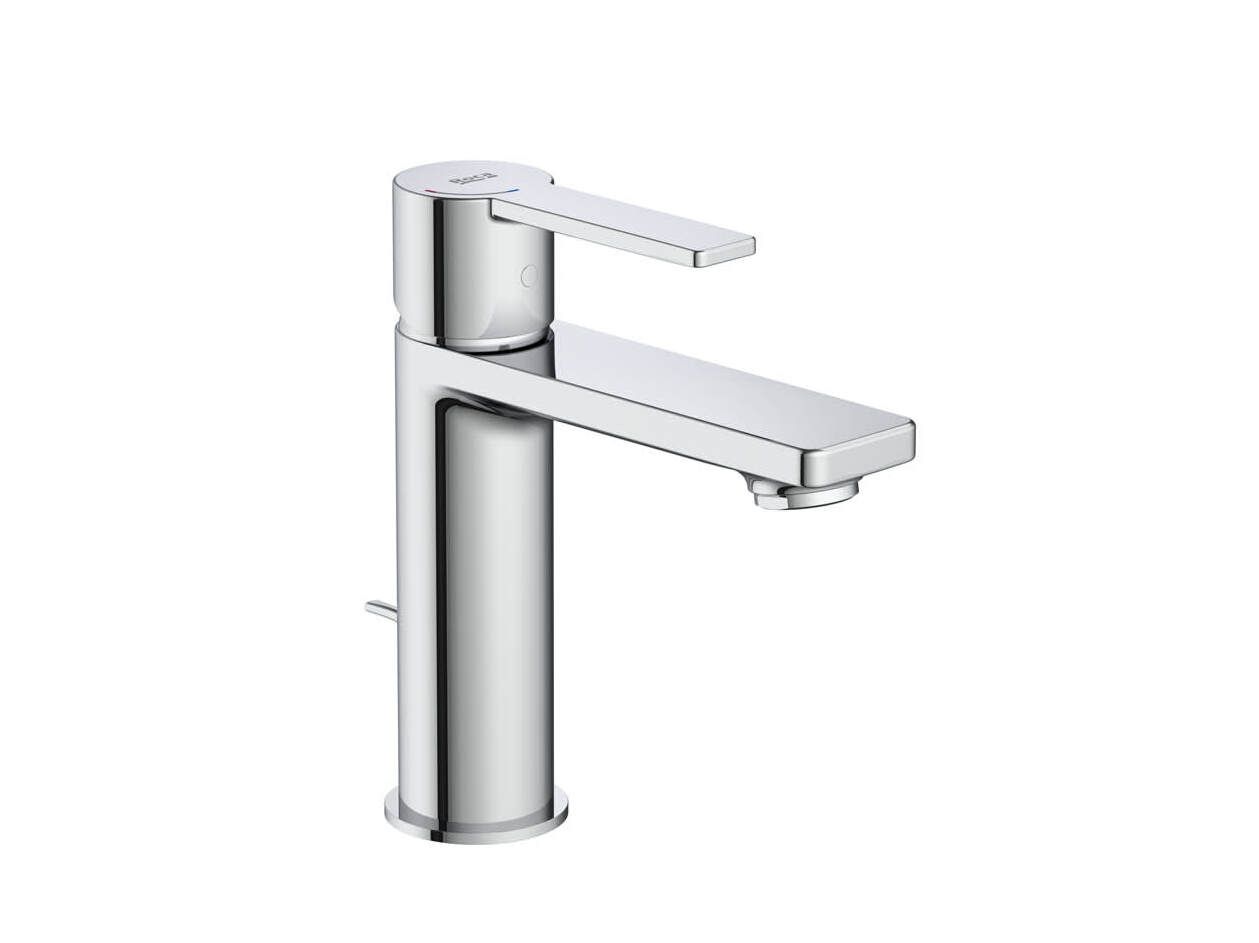 Смеситель для раковины из латуни с автоматическим сливом Roca номерной знак ARCH-00091116 - Вид №1