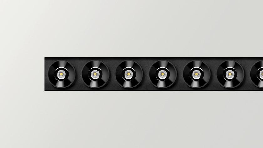 Arkoslight Линейный световой профиль из алюминия для светодиодных модулей Black foster custom sun-id-1453801 - Вид №11