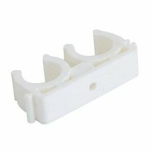 Настенное крепление для трубы KALDE двойное 16 мм