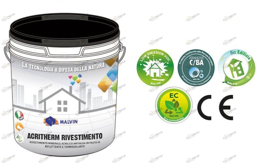 malvin Акриловое минеральное покрытие против водорослей sun-id-1426566