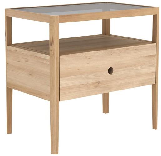 Ethnicraft Прямоугольная тумбочка из дуба Oak spindle 51245 - Вид №1