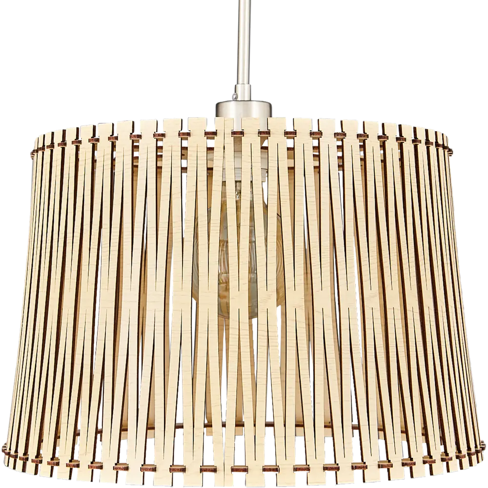 Светильник подвесной Sendero 1 лампа 4 м² цвет клён Eglo STLM-2005035 - Вид №3