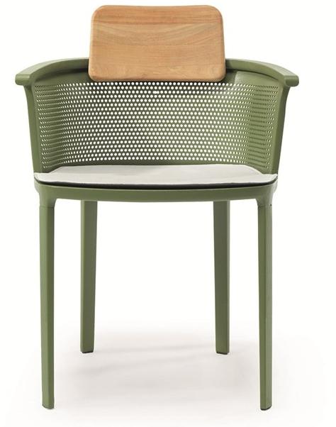 Ethimo Штабелируемый садовый стул из алюминия Nicolette Nipdim__t - Вид №2