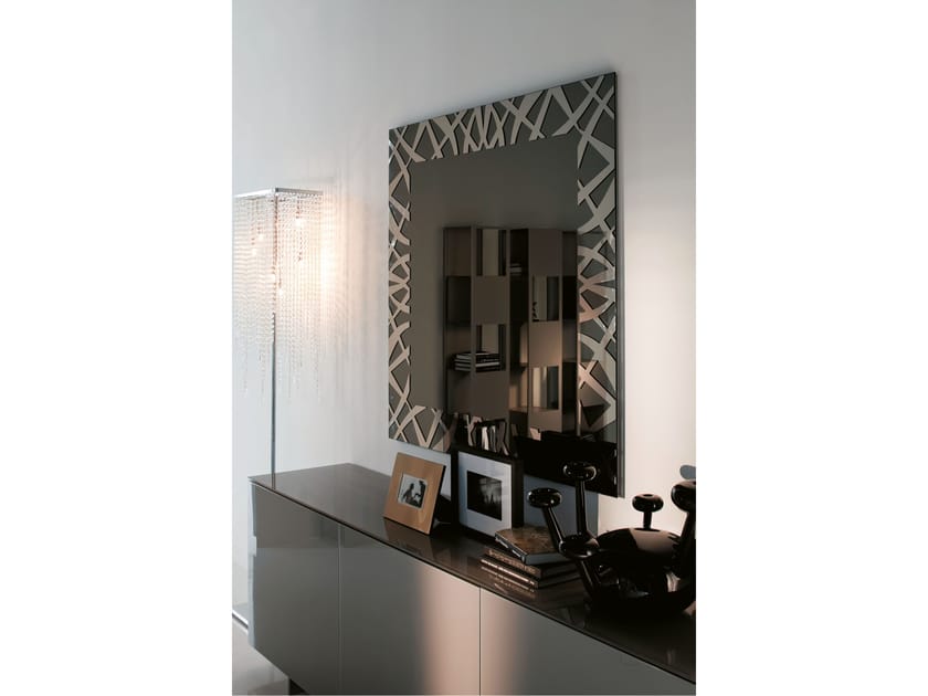 Квадратное настенное зеркало Cattelan italia KENYA ARCH-00141869