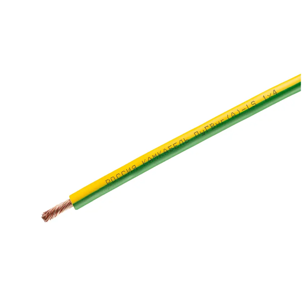 КАМКАБЕЛЬ ПУГВНГ(А)-LS 1x4 мм² - силовой кабель для электромонтажа 84240347 STLM-1119251 - Вид №1