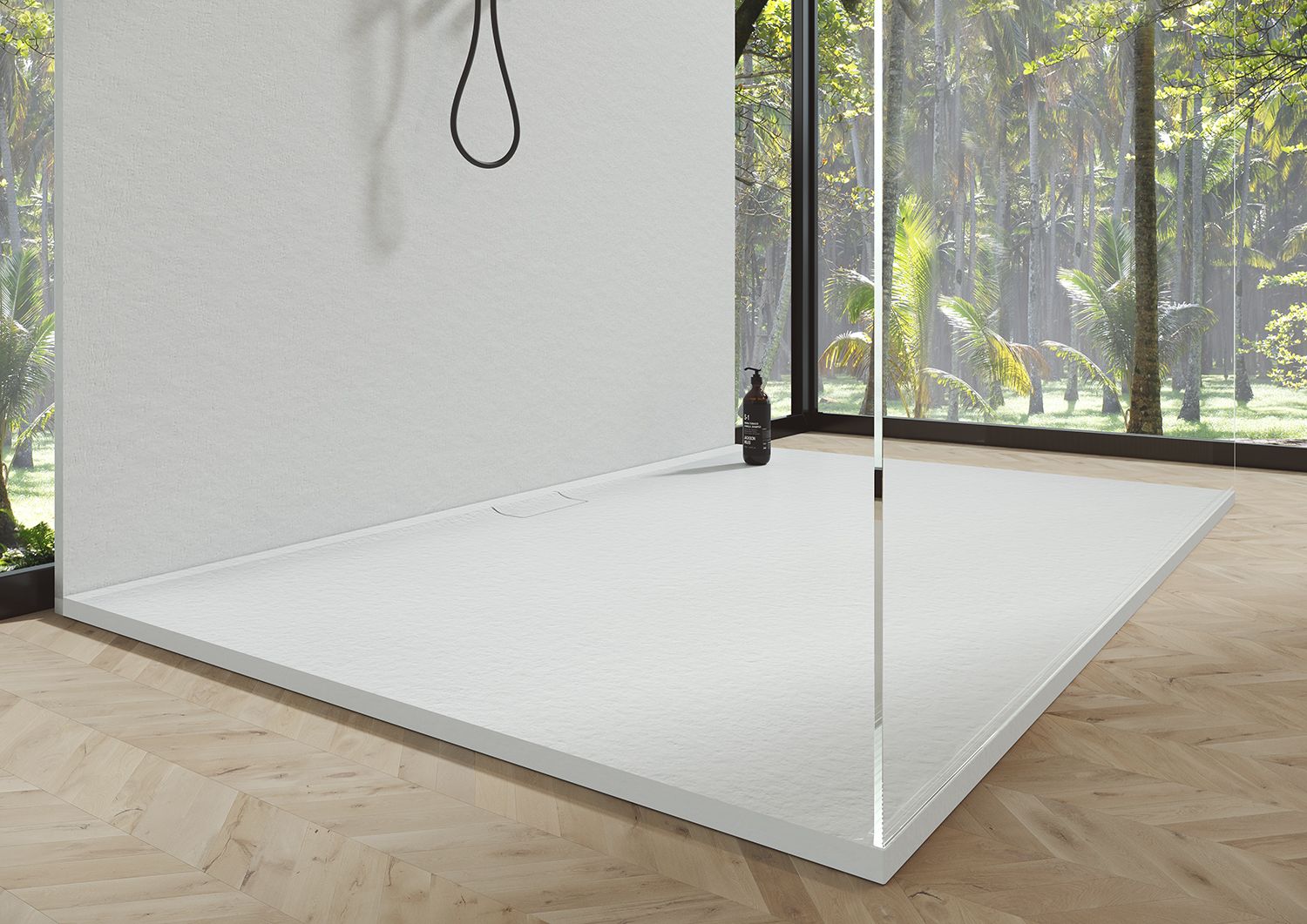 MCBATH Nova Stone Cover 160x90 прямоугольная белая sun-id-1959861 - Вид №3