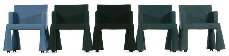 moooi Кресло с подлокотниками на колесиках sun-id-1499466 - Вид №1