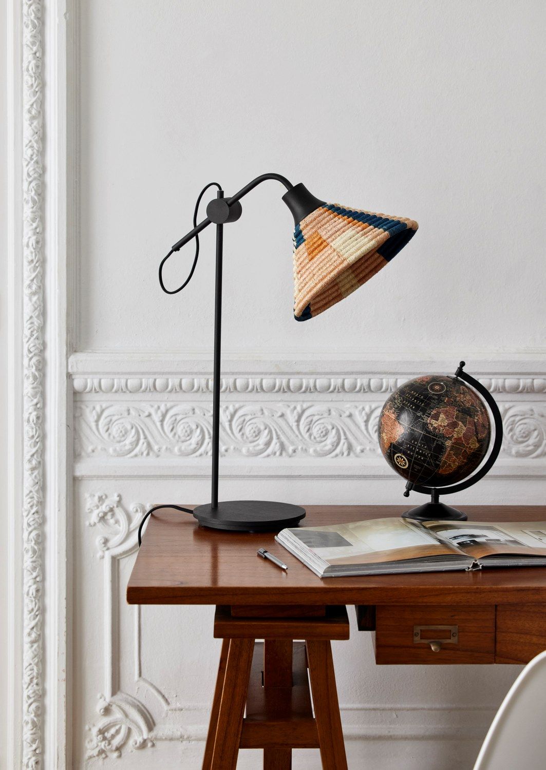 Светодиодная настольная лампа abaca с гибкой рукояткой Forestier Parrot ARCH-00107819 - Вид №1