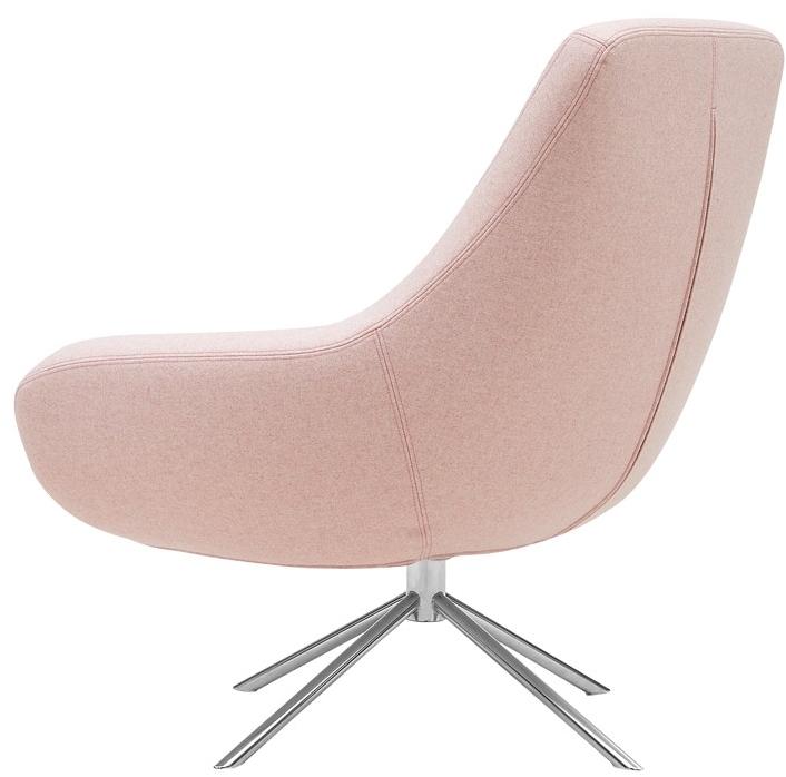 SOFTLINE Вращающееся кресло на козелке из ткани Noomi sun-id-1455624 - Вид №4