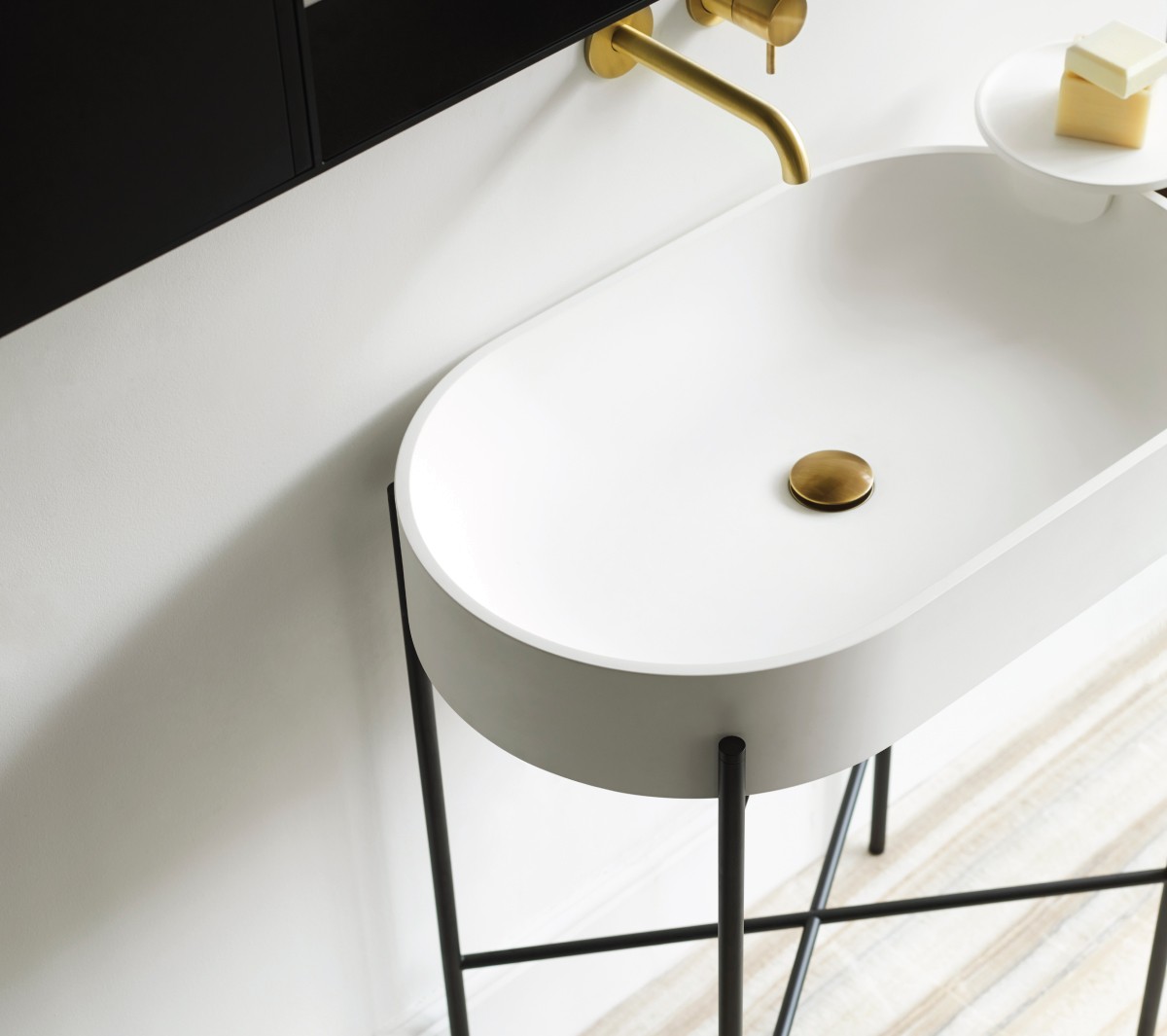 com_EXLAVSTANDBI Напольная раковина стоящая прямоугольная Ex.T Stand - Вид №5