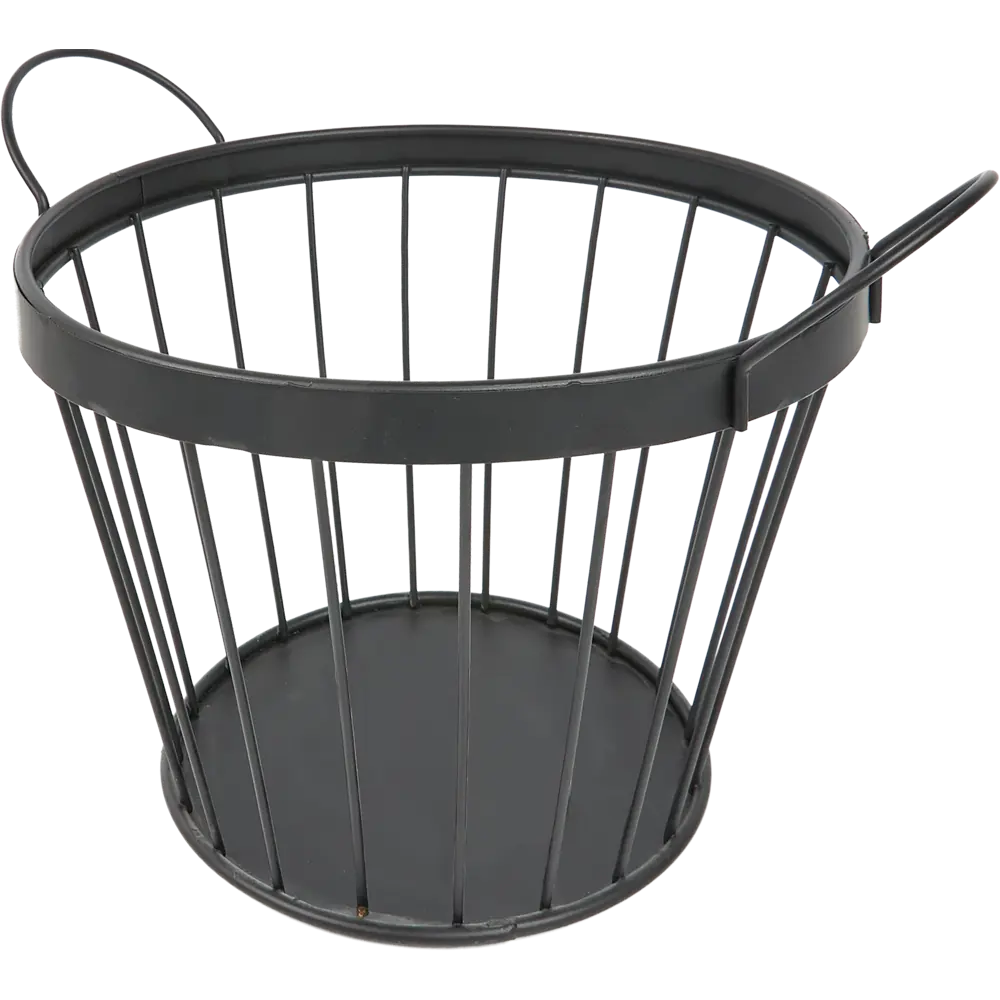 Металлическая корзина цвет черный Santreyd STLM-2069164