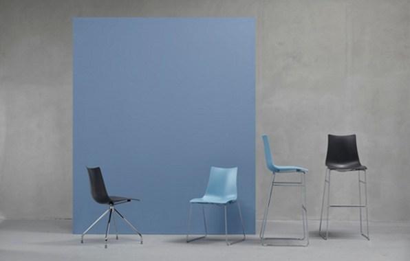 SCAB DESIGN Штабелируемый салазки для ресторана из технополимера Zebra tecnopolimero sun-id-1407015 - Вид №1