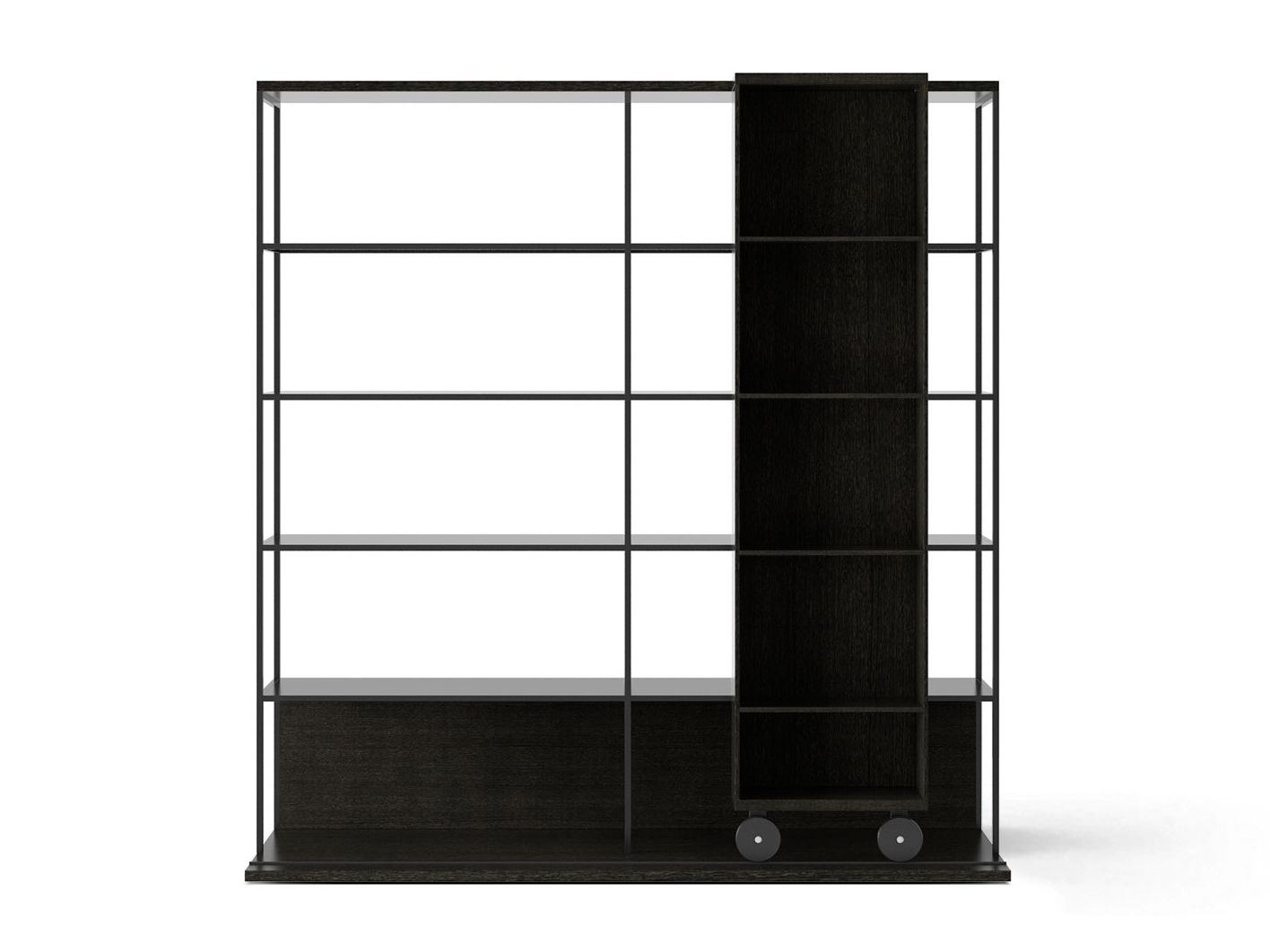 Книжный шкаф из МДФ на колесах Punt Literatura ARCH-00064312 - Вид №47