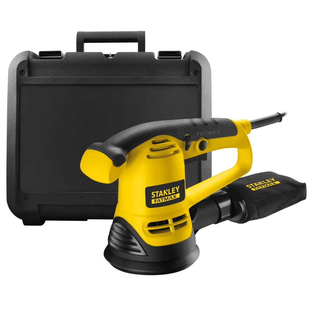 Эксцентриковая шлифмашина Stanley Fatmax FME440KQS, 480 Вт, 125 мм STLM-2152666 - Вид №1