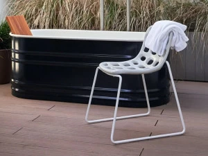 Myyour Штабелируемый стул на салазках из Poleasy® Chips