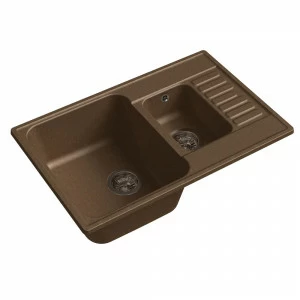 RQ377 шоколад Мойка кухонная прямоугольная Raiber