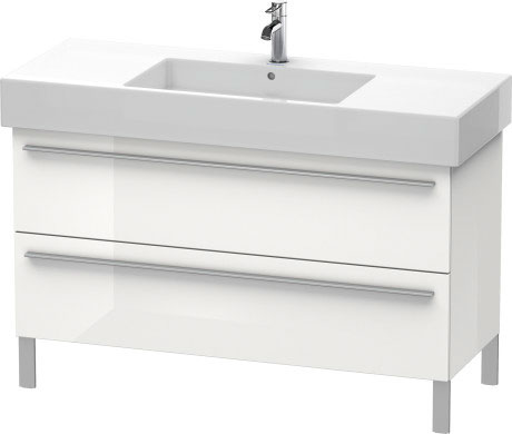 XL654504343 Тумбочка напольная X-Large #XL6545 1200 x 470 мм Базальт матовый, декор Duravit - Вид №2