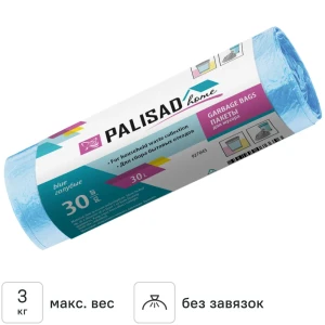 Мешки для мусора 30 л цвет голубой 30 шт 83308096 STLM-2145314