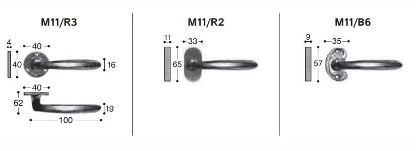 Бронзовая ручка на розетке GIARA ART DESIGN-BRONZE восьмиугольная ARCH-00127077 - Вид №3