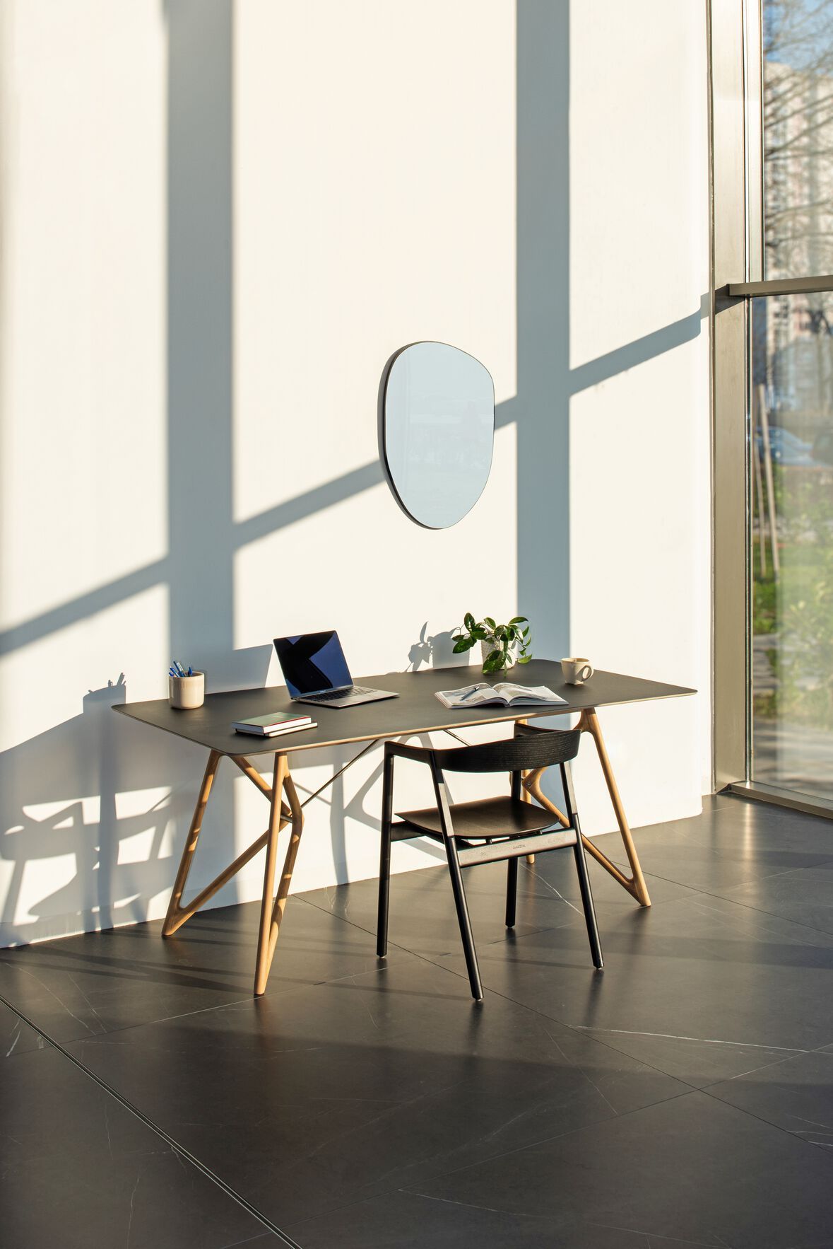 Дубовый стул с открытой спинкой Gazzda MUNA ARCH-00139871 - Вид №8