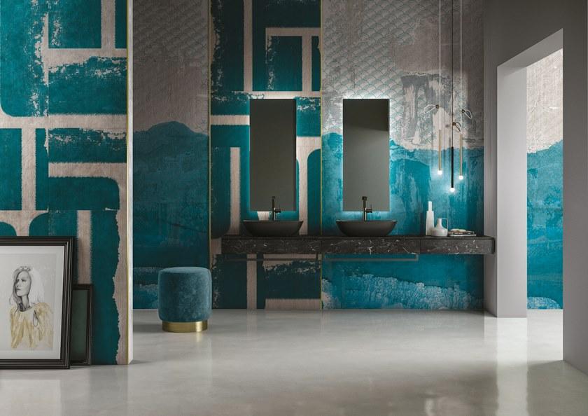 Inkiostro Bianco Стекловолоконные обои для ванной eq dekor Lineadeko 2019 Inkhyqd1901 - Вид №1